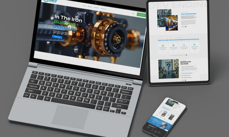 MindstormSoft - Dev Engineering India Industrial Website Development