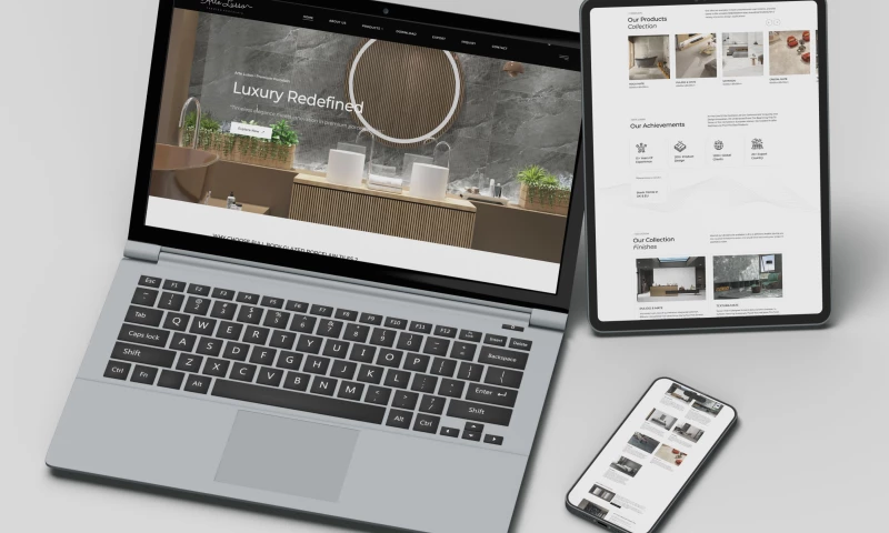 MindstormSoft - Arte Lusso Premium Porcelain Tiles Website