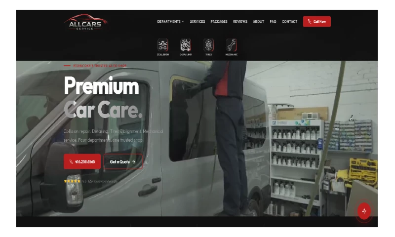 Forge Web - AllCars Service