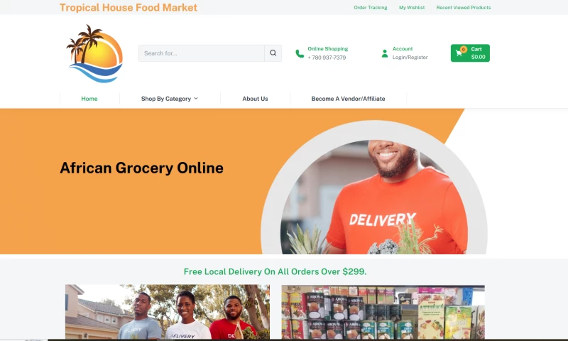Gomel Digital Inc - Tropical House Market