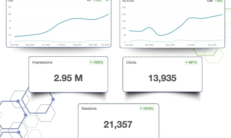 1018% Organic Traffic Growth & 317% More Calls