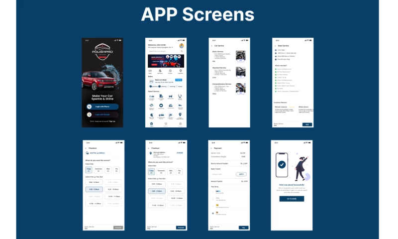 GMTA Software Solutions - PolishPro - Car Wash App Solution & E-Garage App