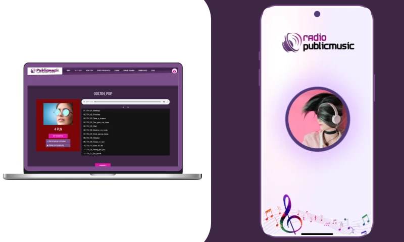 GMTA Software Solutions - Publicmusic - Music Streaming Radio App