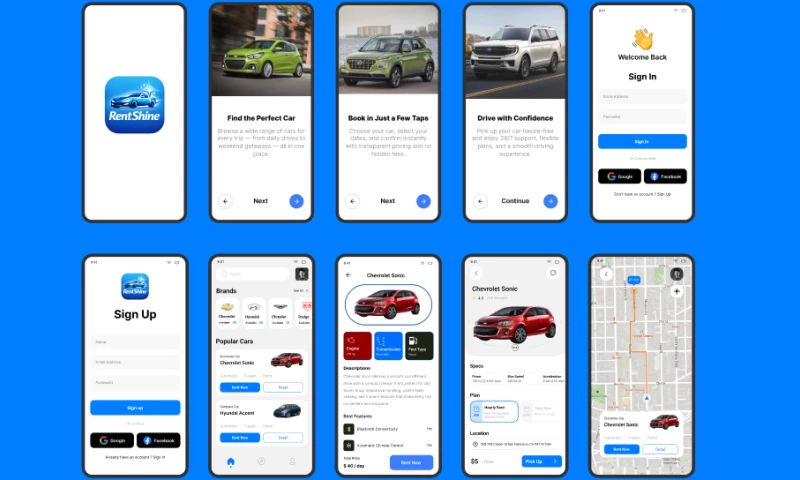 GMTA Software Solutions - Rent Shine - Rental App Development