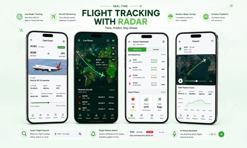 iapp Technologies LLP - AI Flight Radar Tracking App