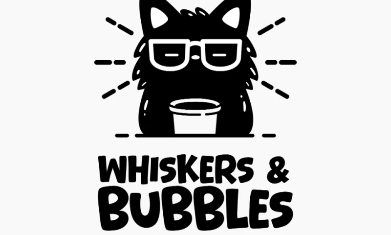 Logo Design for Whiskers and Bubbles