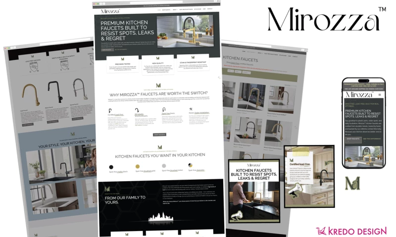 Kredo Design - Mirozza Kitchen Faucets