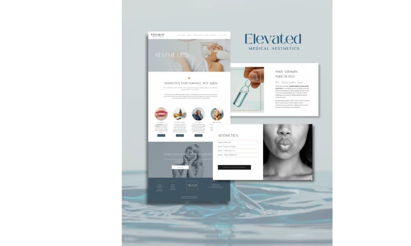 Merveille Creative Studios - Elevated Aesthetics Website Redesign