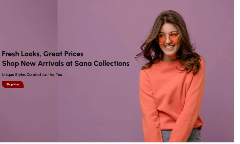 Meem Webtech - Sana Collections-Woocommerce Online Shopping Website