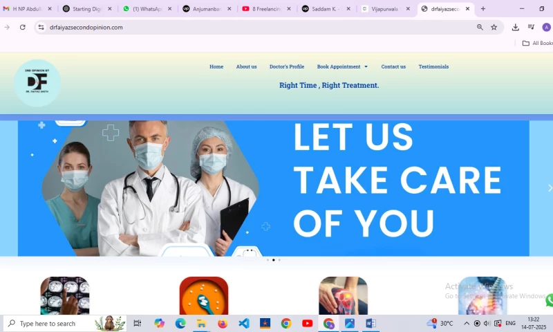 Meem Webtech - Second Opinion Clinic-Website Development