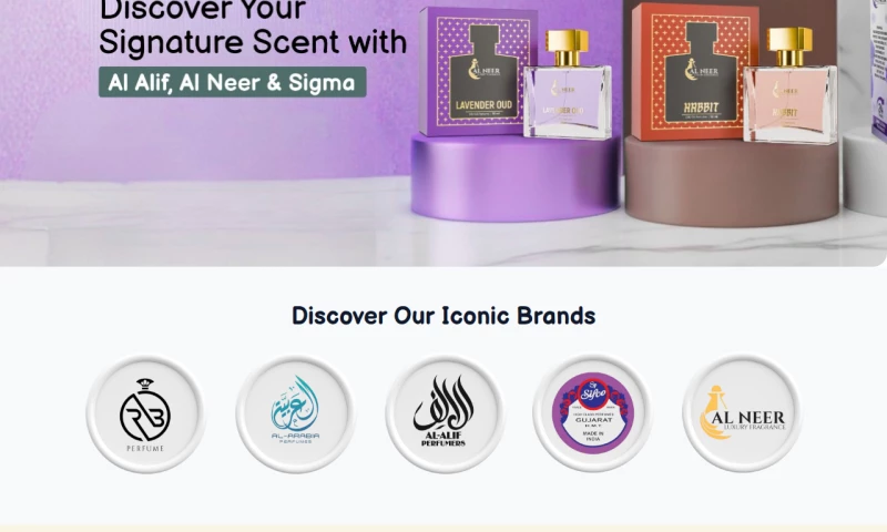 Meem Webtech - Sigma Perfume Shop,RB Perfume- Woocommerce-Website Development