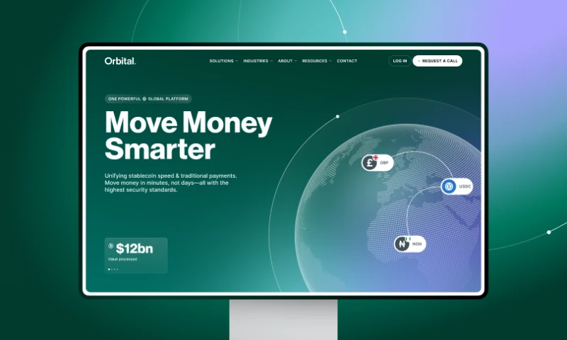 Website redesign and branding services for an online payment platform