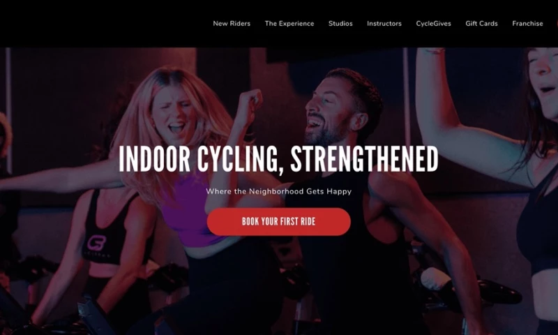 Jolly Web Consulting - CycleBar Website Design