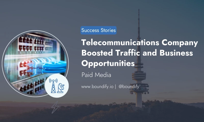 Boundify - Telecommunications Company Boosted Traffic and Business Opportunities with Paid Media