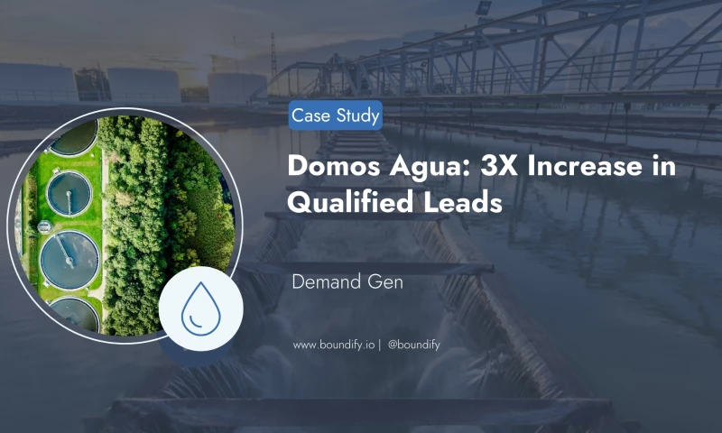 Boundify - Wastewater Treatment Company Achieved Increased Prospects Through Demand Gen Strategies