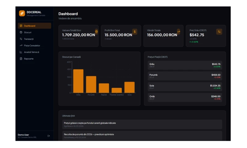 Nextry - Grain Management Platform - DD Cereal