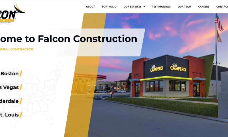 Local SEO Program for Falcon Construction Services