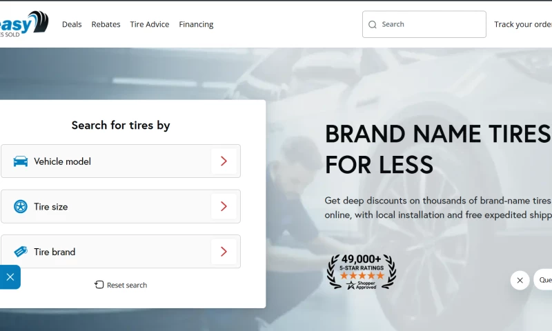 Managed SEO Program for Tires Easy