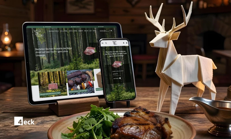 Wald zu Tisch: PrestaShop E-Commerce for Premium Game Meat