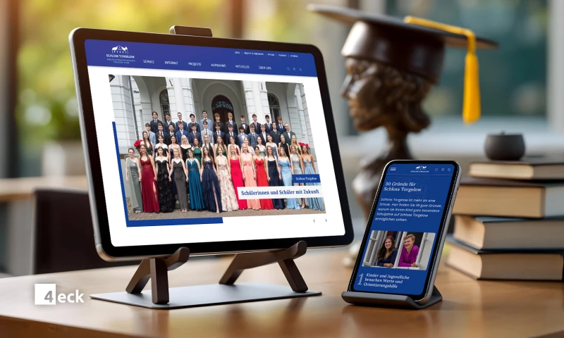Website Relaunch for Internat Schloss Torgelow