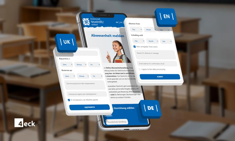 Online Sick-Notification Platform for Schools and Kindergartens in Neustrelitz