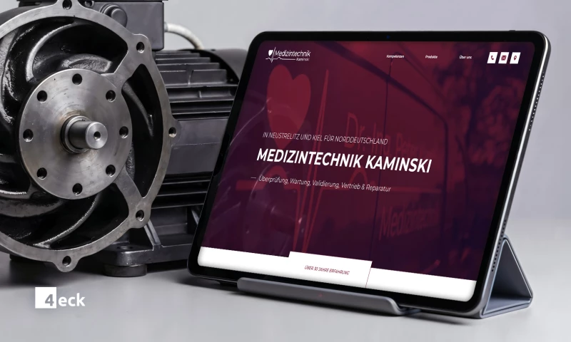 Website Relaunch for Medizintechnik Kaminski