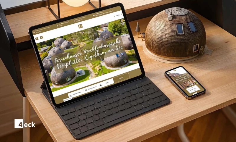 4eck Media - Spherical Houses at Lake Tollense Sixth MultiSite Destination