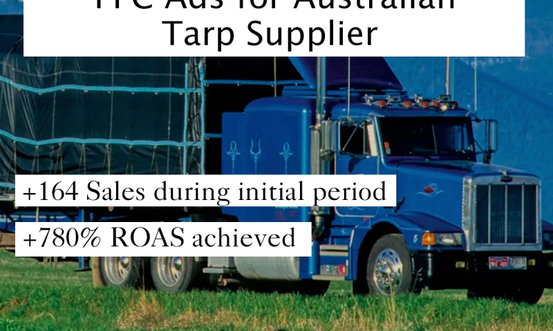 PPC Advertising for Australian Tarp Supplier