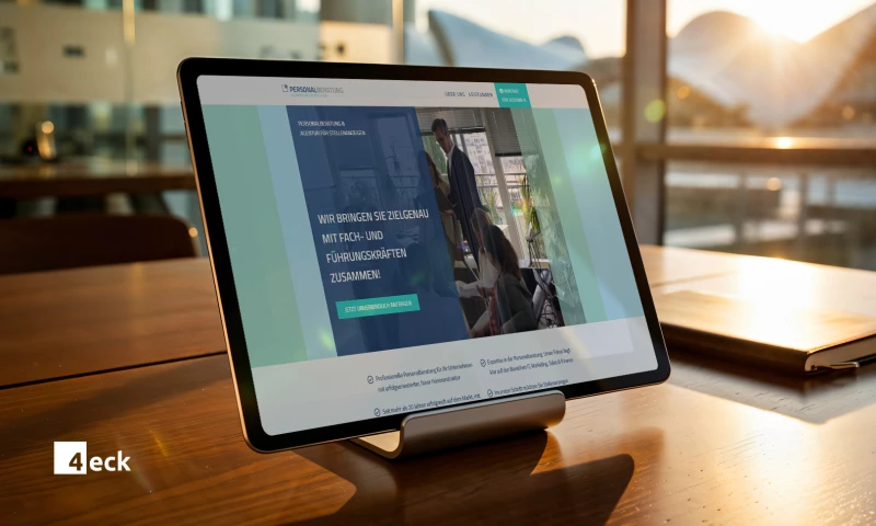 4eck Media - WordPress Development & SEO for personalberatung.de