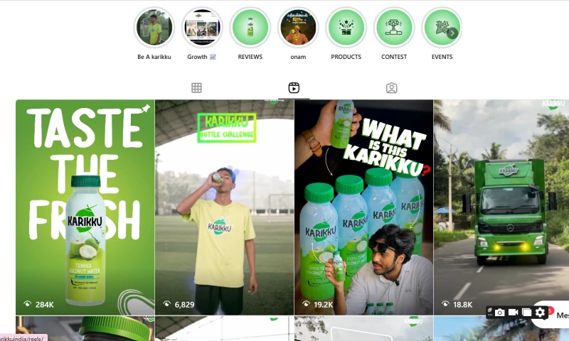 Addox digital - Karikku Energy Drink Social Media Branding Case Study