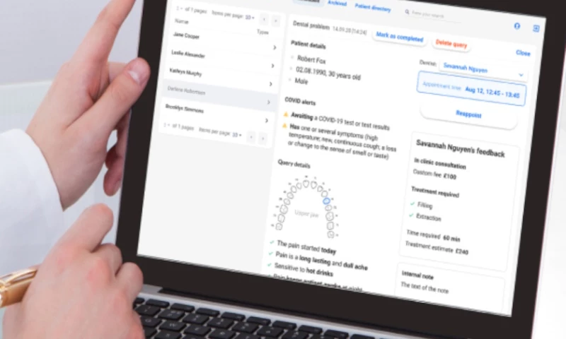 Client Management Platform for Dental Clinics