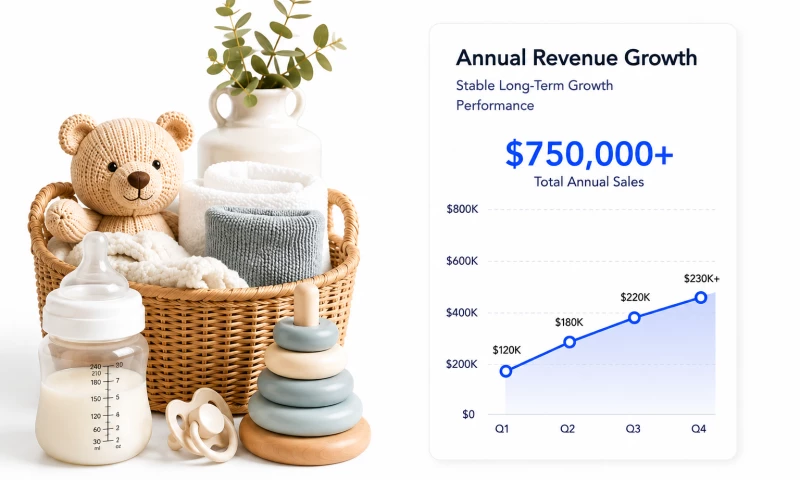 Generating $750K+ in Annual Amazon Sales for a Baby Products Brand