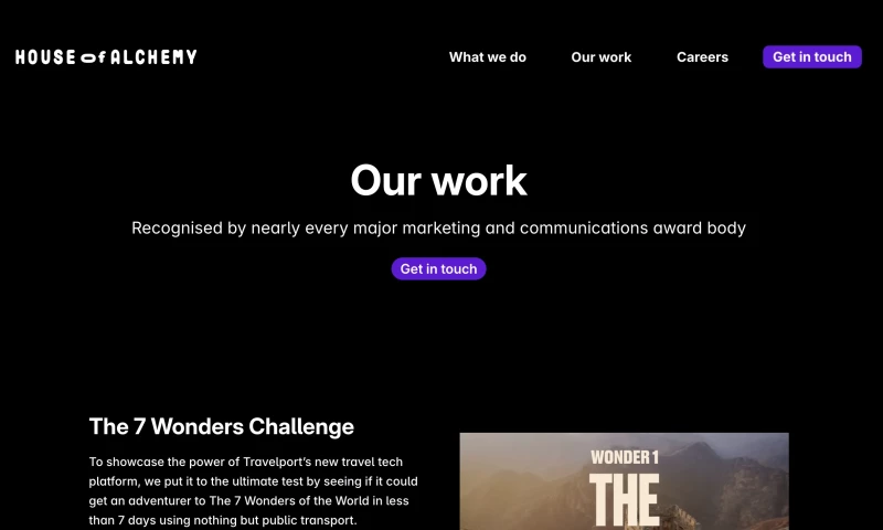 The House of Alchemy - The 7 Wonders Challenge