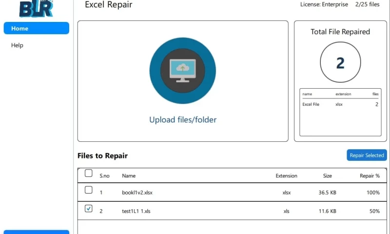 BLR Tools - Excel Repair