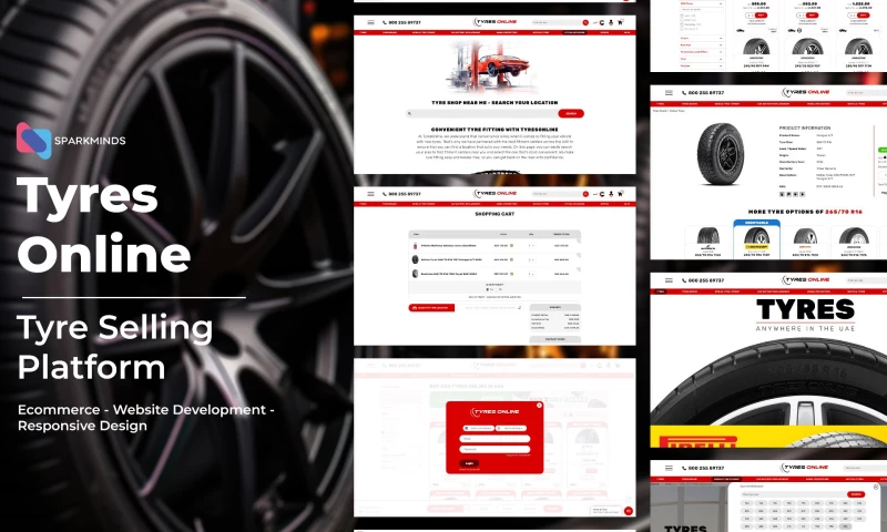 SparkMinds - Tyre Selling Platform