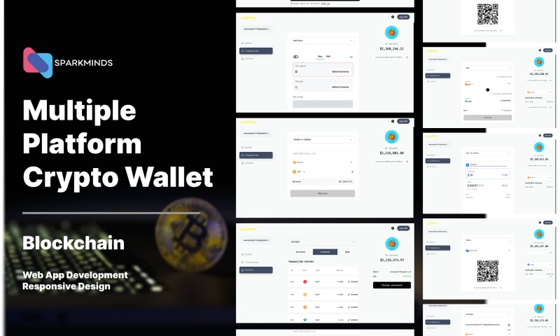 SparkMinds - Multiple Platform Crypto Wallet