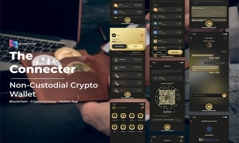 SparkMinds - Crypto Wallet
