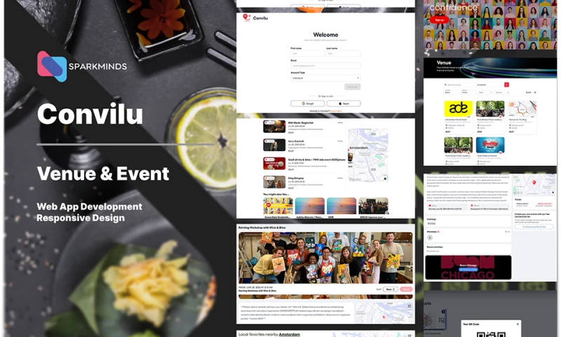 SparkMinds - Social & Event Platform