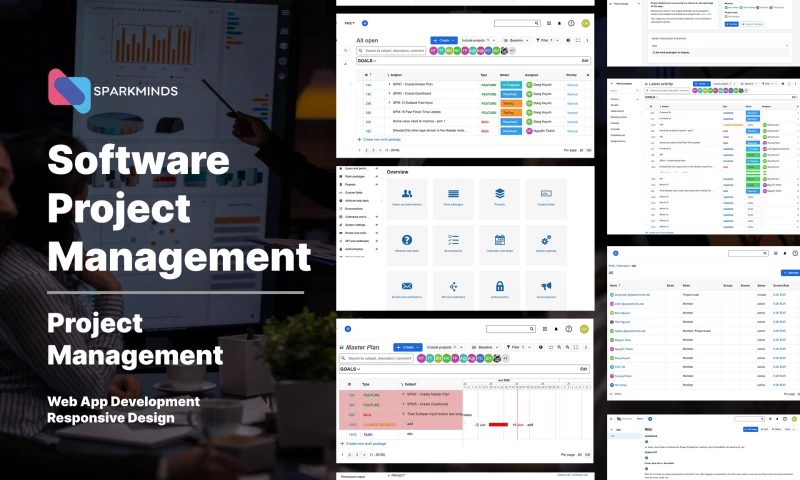 SparkMinds - Software Project Management Platform