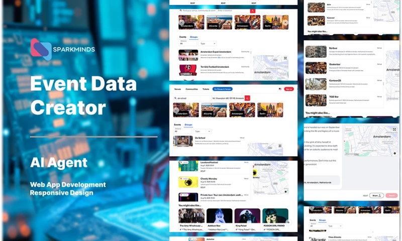 SparkMinds - AI Agent - Event Data Creator