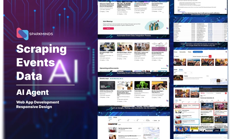 SparkMinds - AI Agent - Scraping Events Data