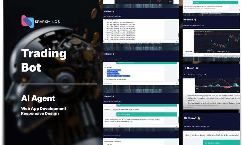 SparkMinds - AI Agent - Trading Bot
