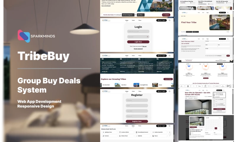 SparkMinds - Group Buy Deals System