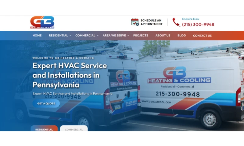 Black Marlin Technologies - HVAC Web Development