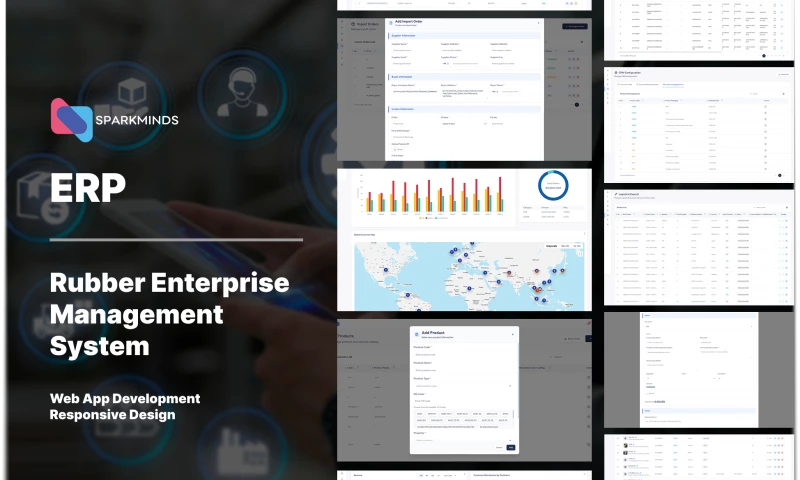 SparkMinds - Rubber Enterprise Management System