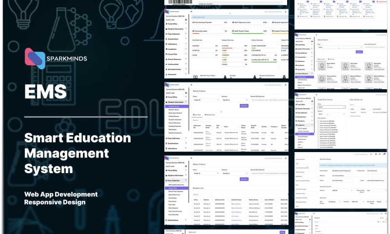 SparkMinds - Education Management System