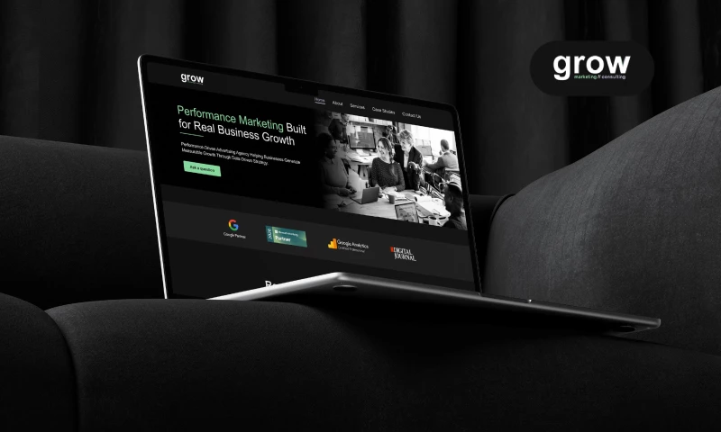Digitally Hatch - High-Performance Agency Website for Grow Marketing