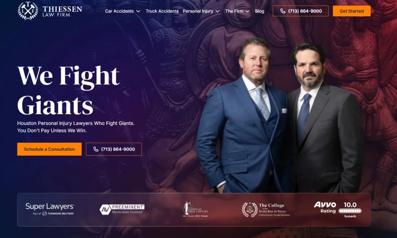Baal & Spots - We Fight Giants Website Development