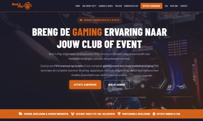 CanarySites - Rent 'n Play - New website