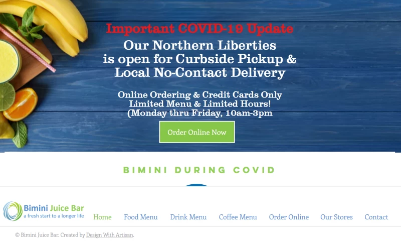 Design With Artisan - Bimini Juice